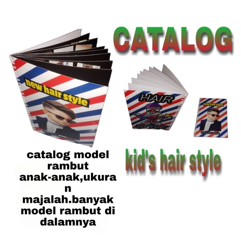 Jual KATALOG MODEL RAMBUT ANAK-ANAK,UKURAN MAJALAH | Shopee Indonesia