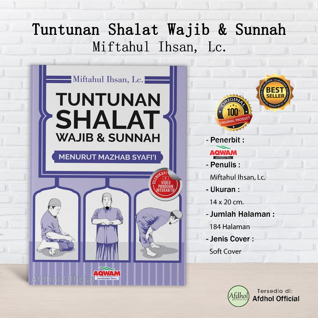 Jual Tuntunan Shalat Wajib Dan Sunnah Menurut Mazhab Syafii ...