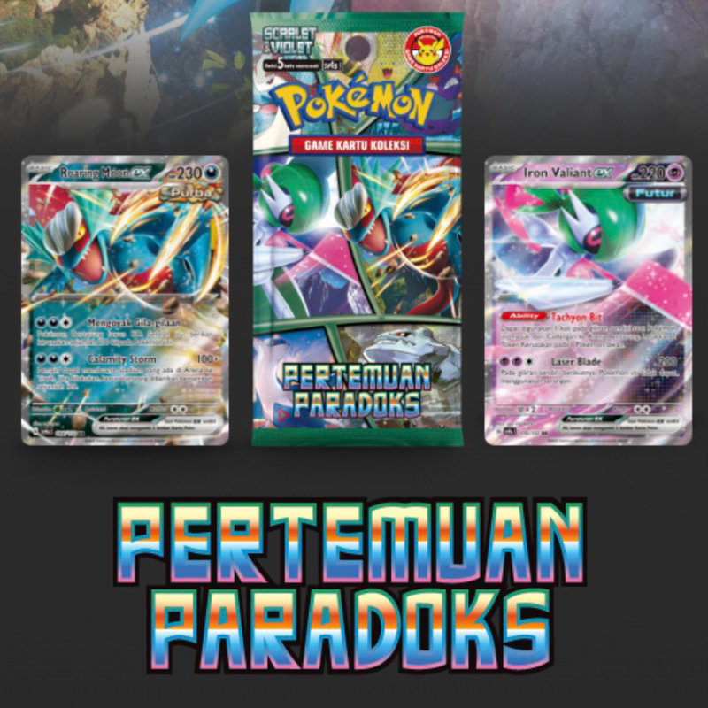 Jual Pertemuan Paradoks SV4S Booster Pack Box Pokemon Tcg Indonesia ...