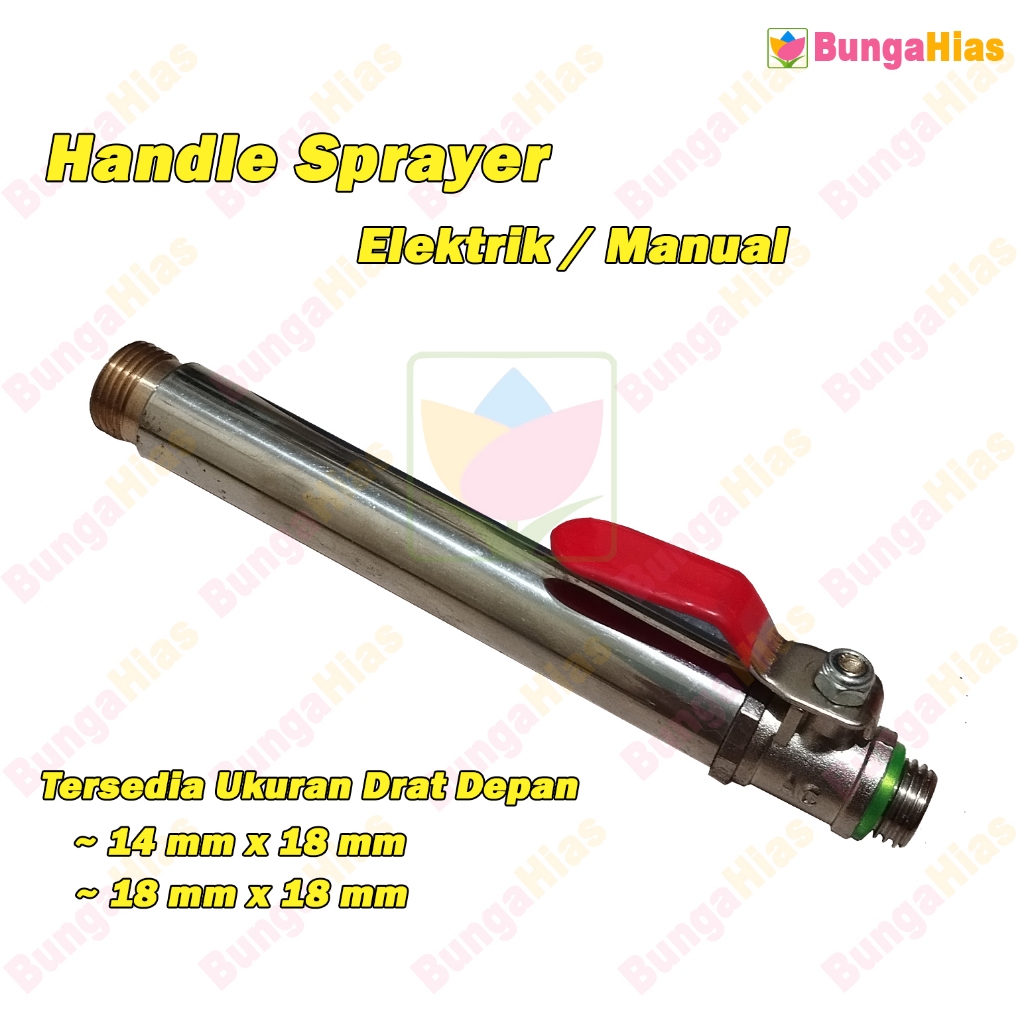 Jual Handle Sprayer Elektrik Manual Pencetan Gagang Keran Power ...