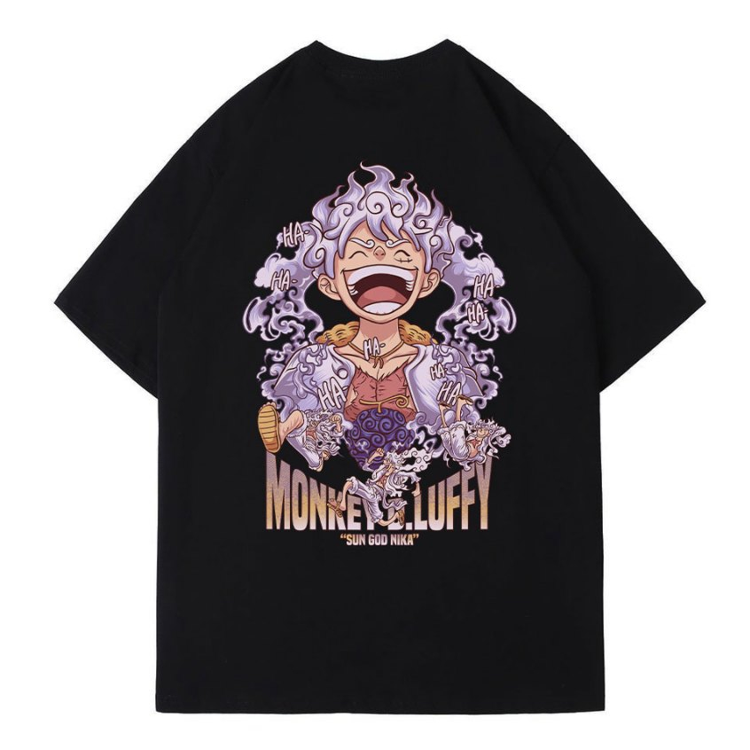 Jual Tshirt One Piece Monkey D. Luffy Sun God Nika Gear Fifth Gear 5 ...