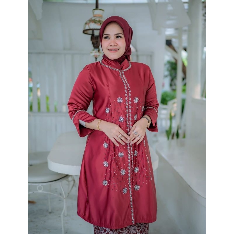 Jual (Realpict) Kebaya Kurung Melayu/kebaya Kurung Taffeta/kebaya ...