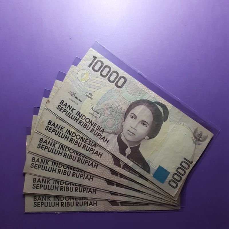 Jual Uang Kuno 10000 Rupiah Cut Nyak Dien Shopee Indonesia