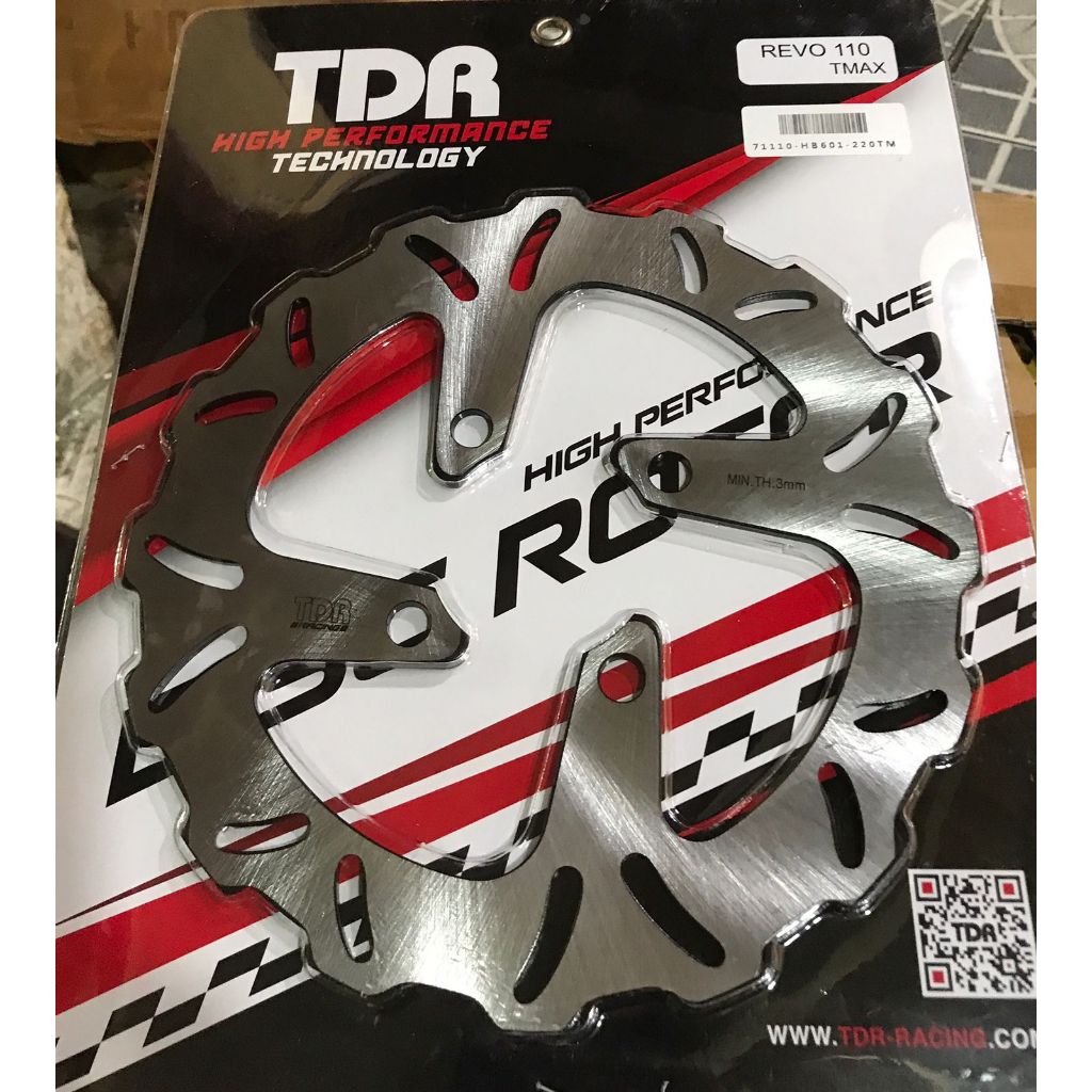 Jual Disc rotor TDR depan BLADE-REVO F1-SUPRA 125 F1 NEW-SUPRA 125 HELM ...