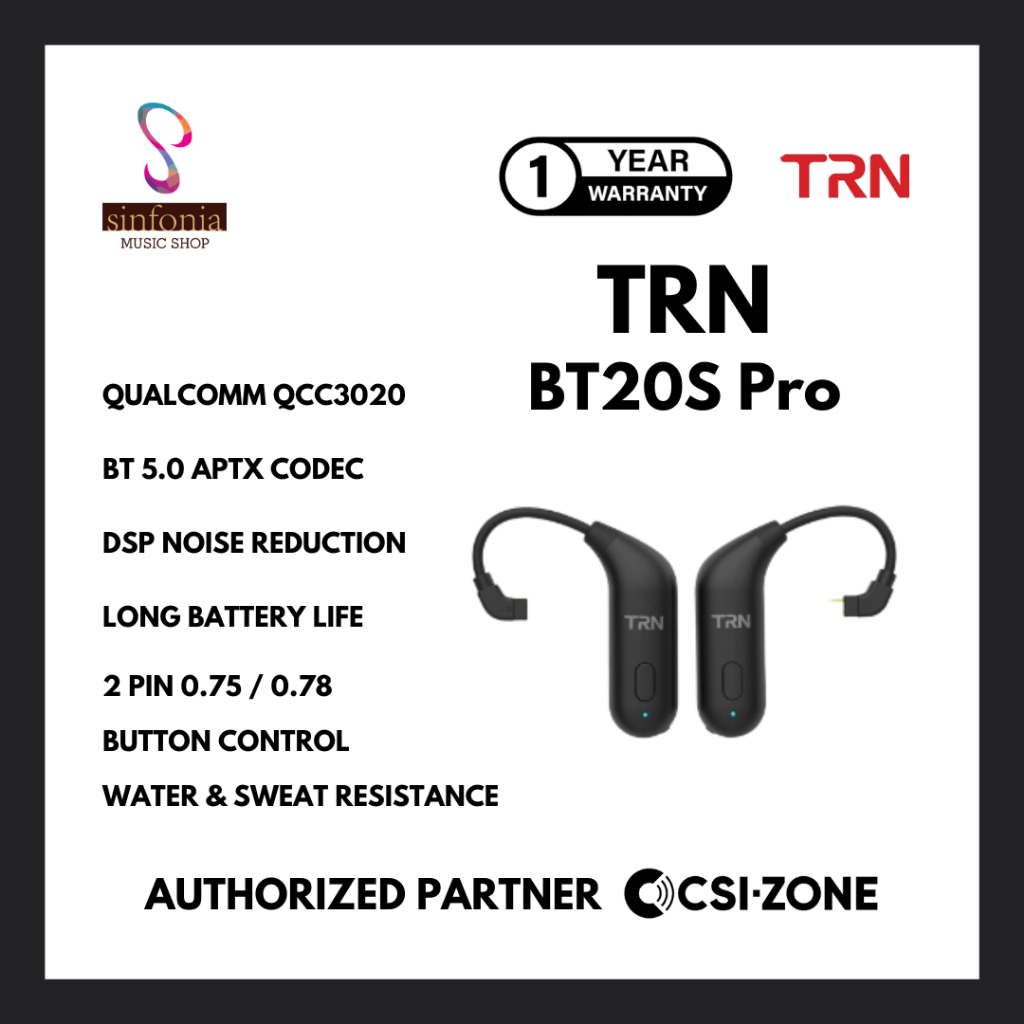 Jual TRN BT20S/BT 20S Pro aptX Bluetooth 5.0 Module Connector | Shopee ...
