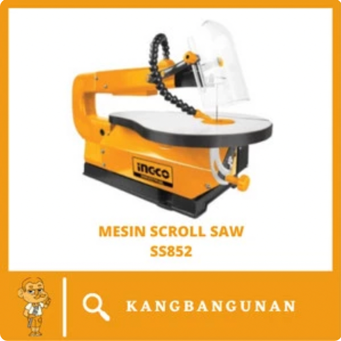 Jual INGCO SS852 MESIN SCROLL SAW HEAVY DUTY INDUSTRIAL GRADE BODI