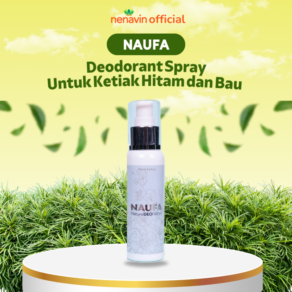Jual Naufa Natural DEOFRESH - Deodorant Antibakteri - Menyamarkan Warna ...
