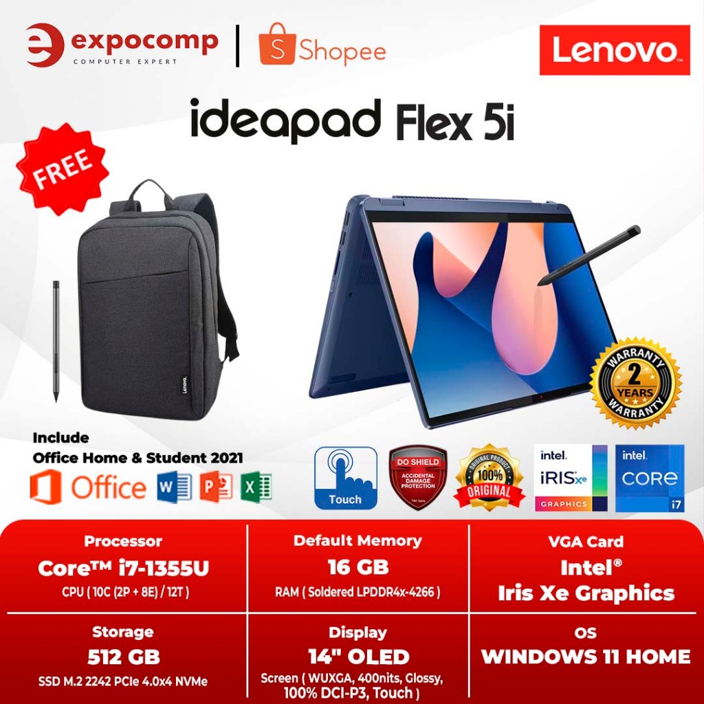 Jual Lenovo Ideapad Flex I Iru Core I U Gb Gb W Ohs