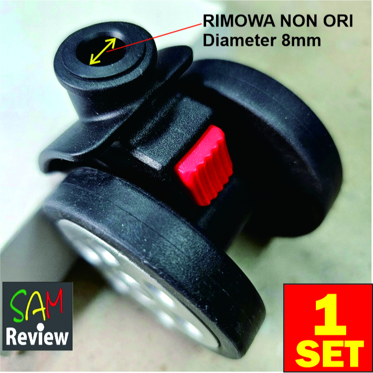 Jual MR SPEED Roda Koper Pengganti Rimowa 1 Pcs 55mm Sparepart Premium ...