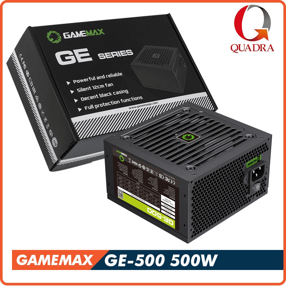Jual Gamemax GE-500 500W Value GE500 PSU Power Supply | Shopee Indonesia