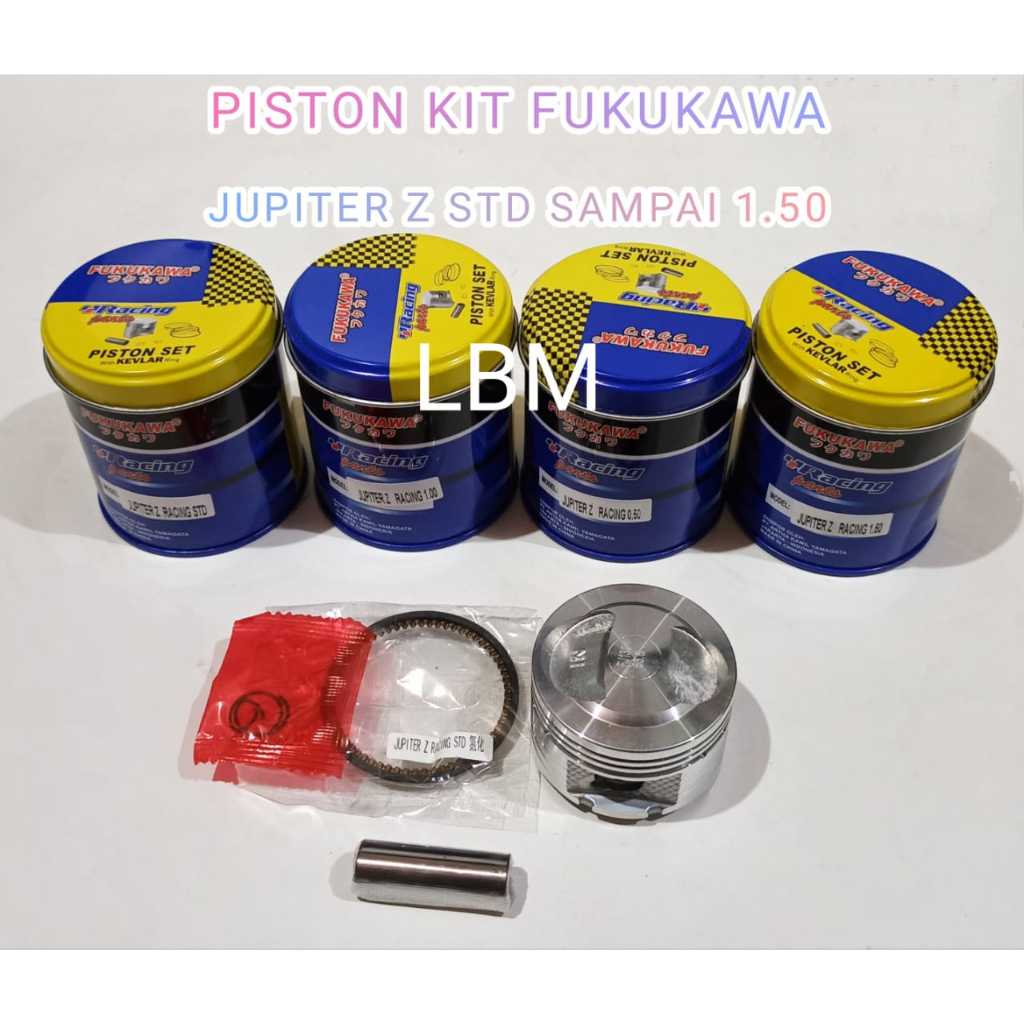 Jual PISTON KIT RACING FUKUKAWA JUPITER Z JUPITER BURHAN BURUNG HANTU ...
