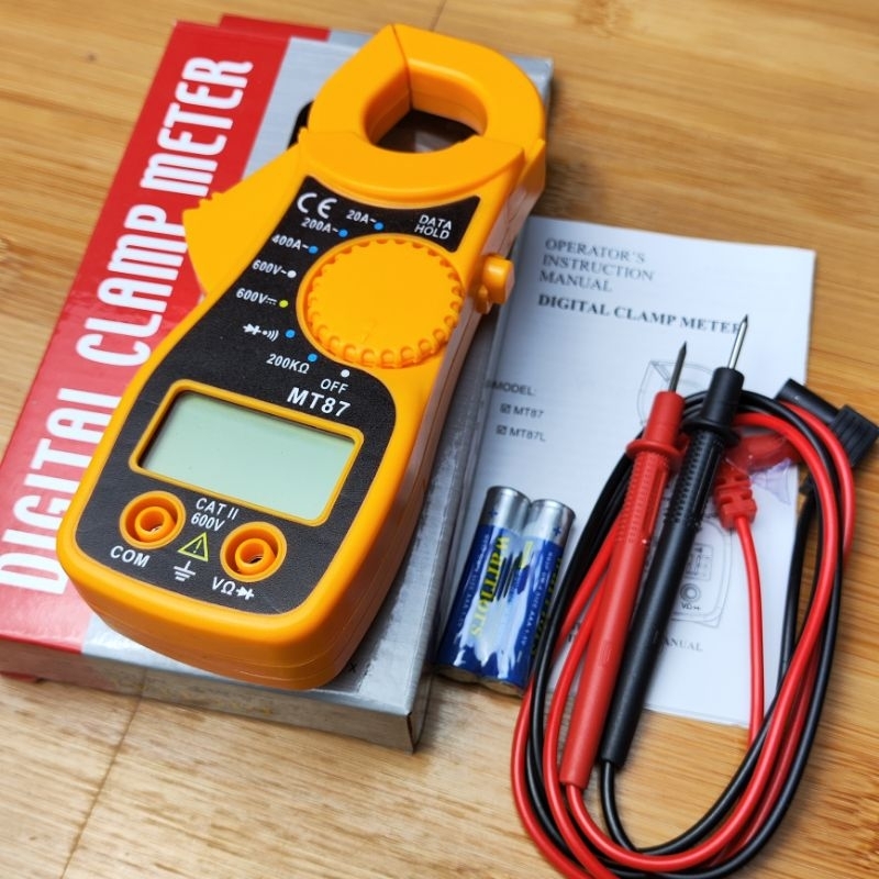 Jual Digital Clamp Meter MT87 / Tang Ampere MT 87 Tang Amper AC MT87