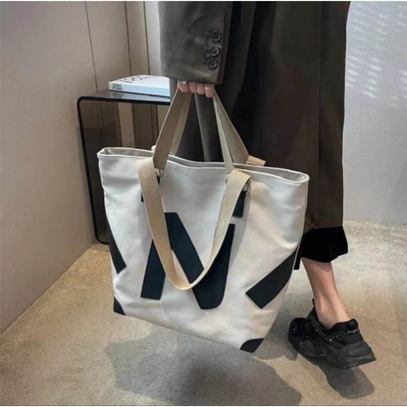 Jual Korean 'N Trending Tote Bag Canvas Tote Bag Tas Fashion
