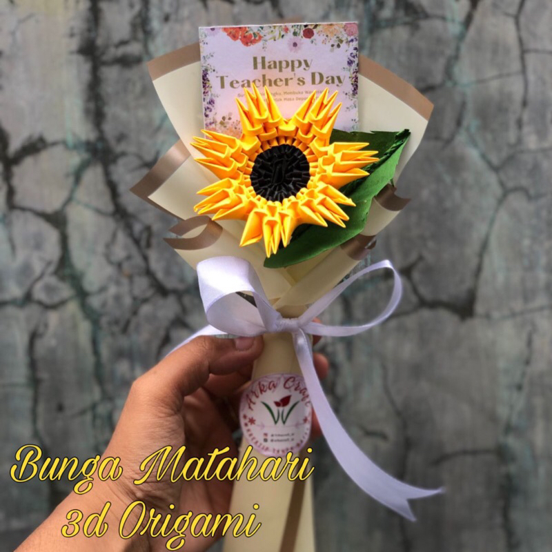 Jual Buket Matahari 3d Origami | Shopee Indonesia