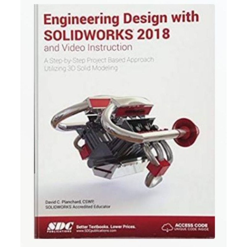 Jual Engineering Design with SOLIDWORKS 2018 and Video Instruction ...