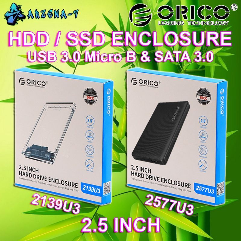 Jual Casing External USB 3.0 Orico For Ssd / Hdd Laptop Shopee Indonesia