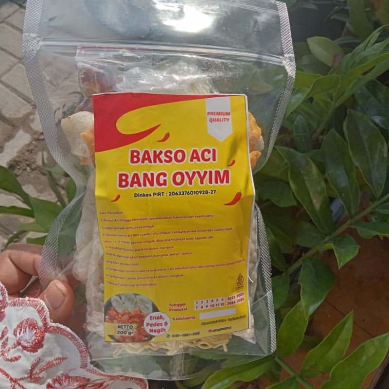 Jual Baso Aci Instan Baso Aci Ayam Suwir Baso Aci Garut Baso Aci