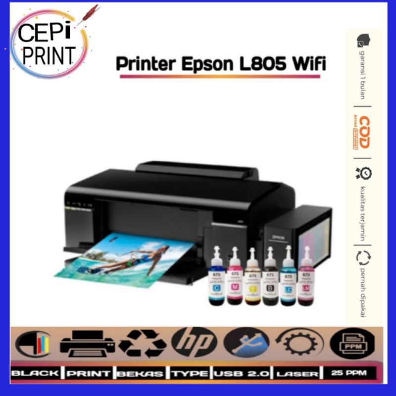 Jual Epson L805 | Shopee Indonesia