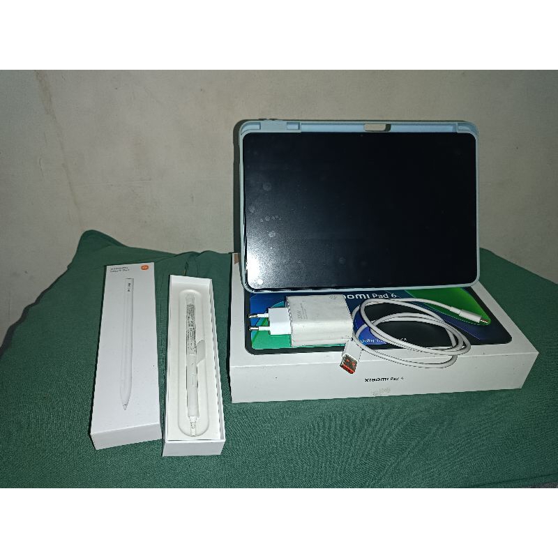 Jual Tablet Xiaomi pad 6 baru lengkap original dan stylus gen 2 xiaomi