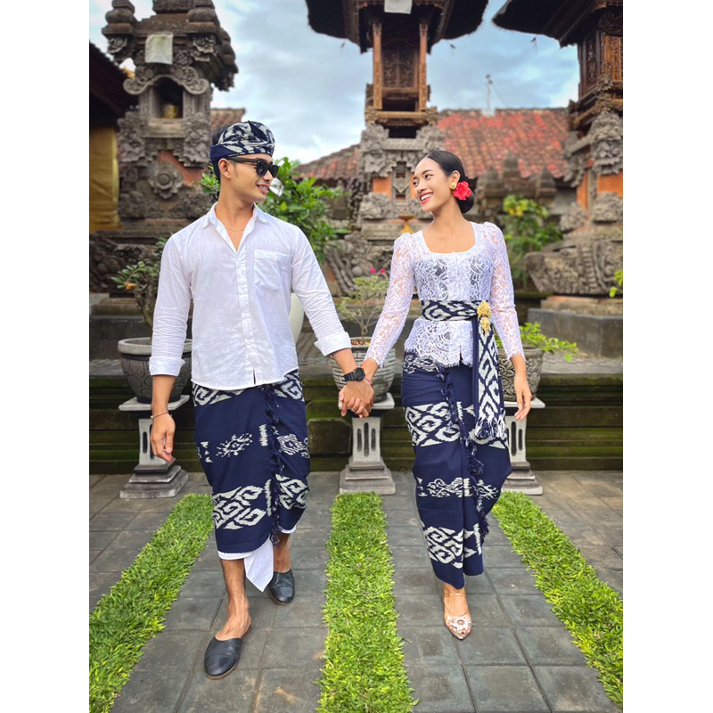 Jual Kamen Couple Lembaran Blanket Saput Udeng Kamen Lembaran Set