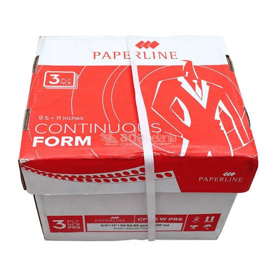 Jual Continuous Form Paperline 9.5 x 11