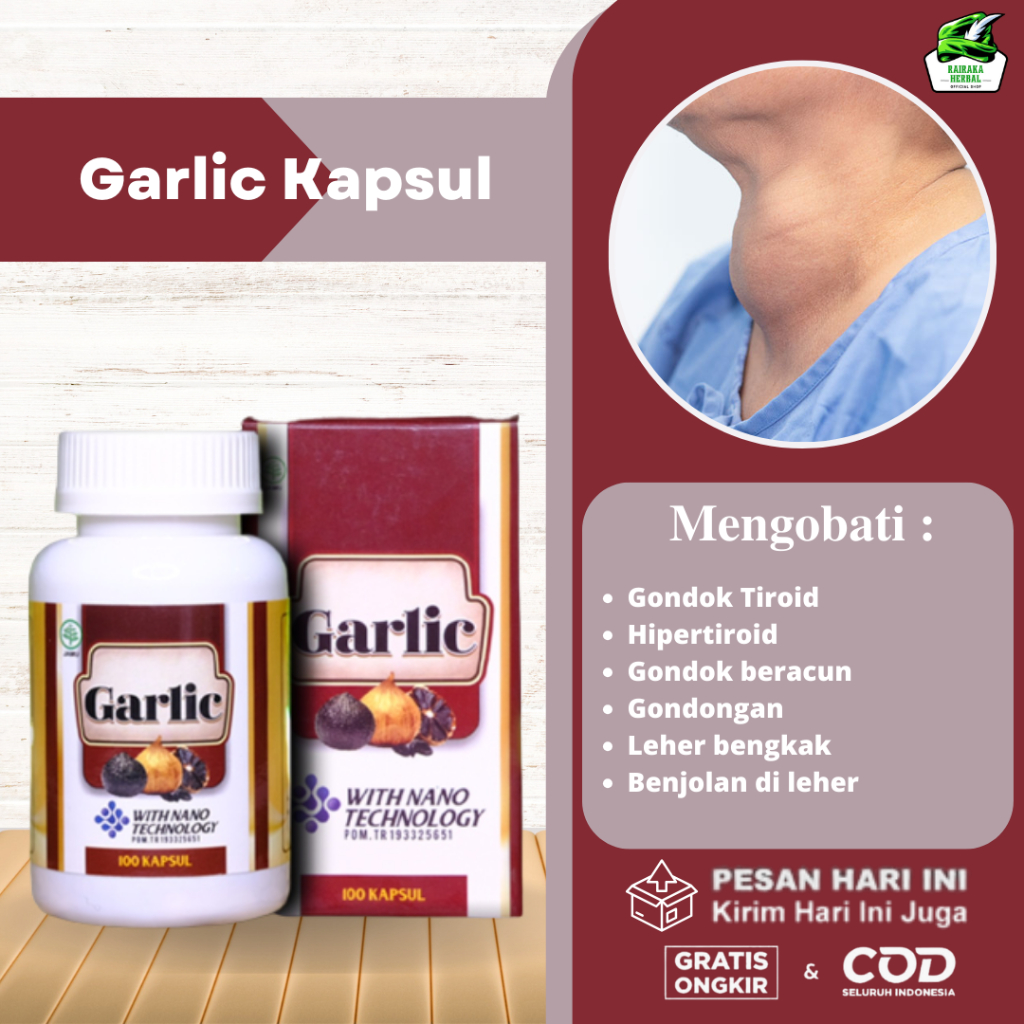 Jual Obat Gondok Kelenjar Tiroid Hipertiroid Hipotiroid Gondok Beracun