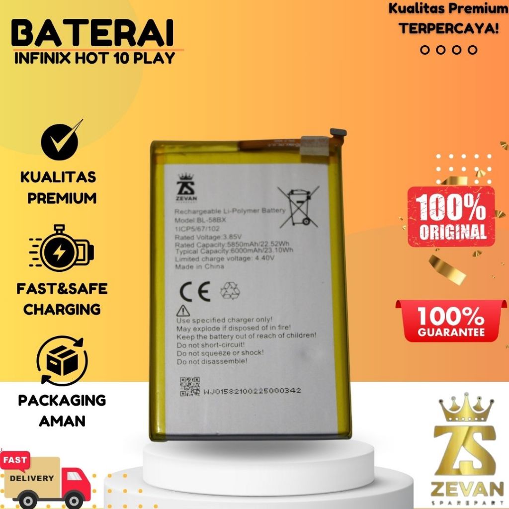 Jual Baterai Infinix Hot Play Bl Bx Shopee Indonesia