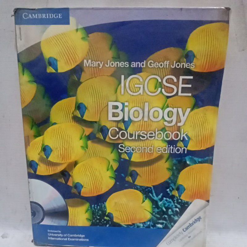 Jual Buku Original Igcse Biology Coursebook Second Edition Bekas Pakai ...