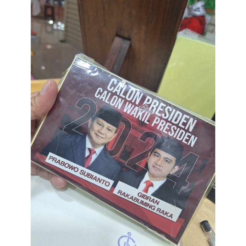 Jual stiker capres prabowo /ghibran | Shopee Indonesia