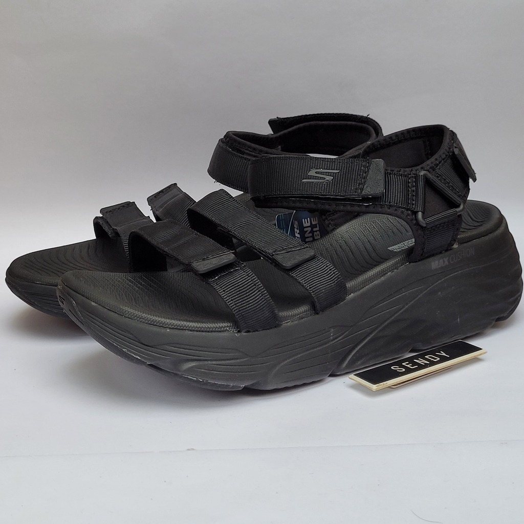 Jual Skechers Womens Max Cushioning Lured Ultra Go Goga Mat Original