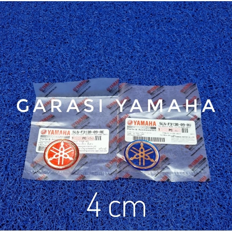 Jual Emblem nouvo z dan lele 4 cm original yamaha emblem tameng depan
