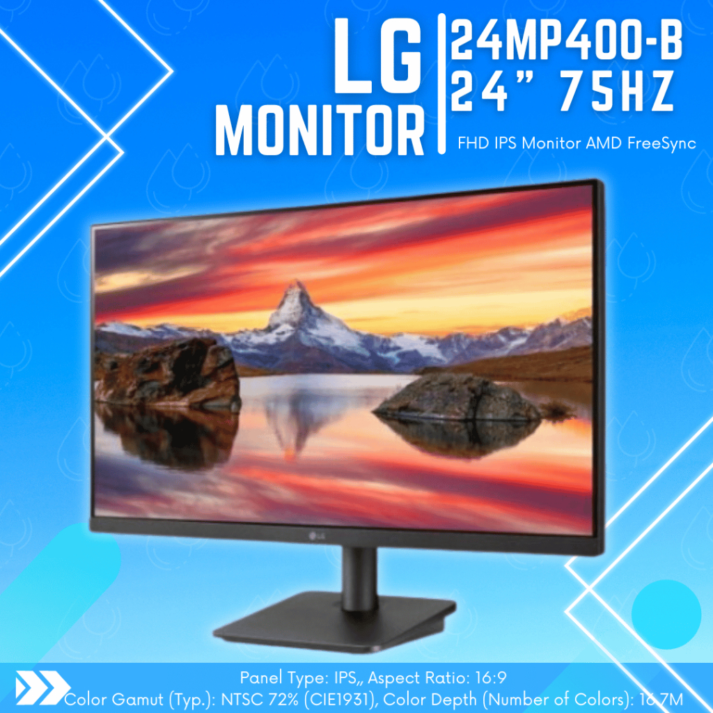 Jual MONITOR LED 24 INCH IPS 75HZ FREESYNC LG / LED IPS LG 24 INCH ...