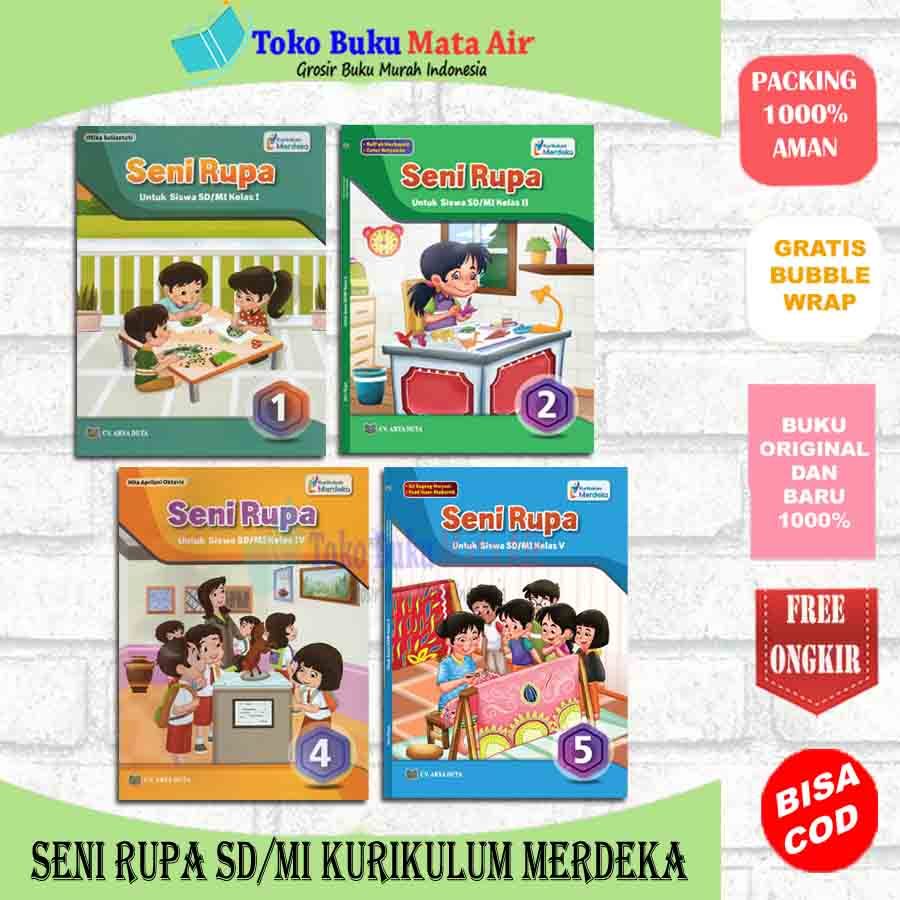 Jual BEST SELLER SENI RUPA SD/MI KELAS 1 2 3 4 5 6 KURIKULUM MERDEKA ...