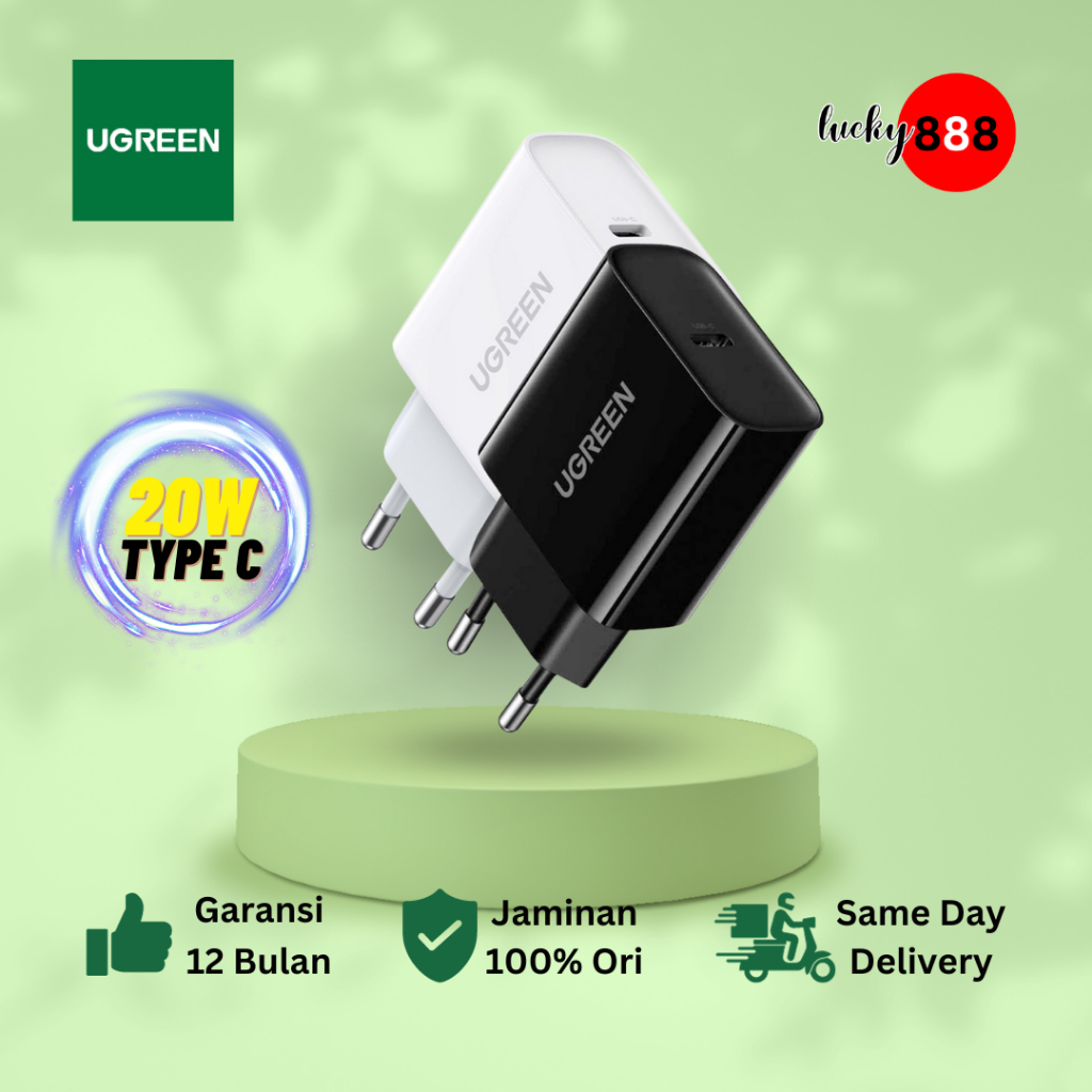 Jual Kepala Adaptor Ugreen Adaptor Charger Set Iphone Mfi Type C Pd Fast Charging