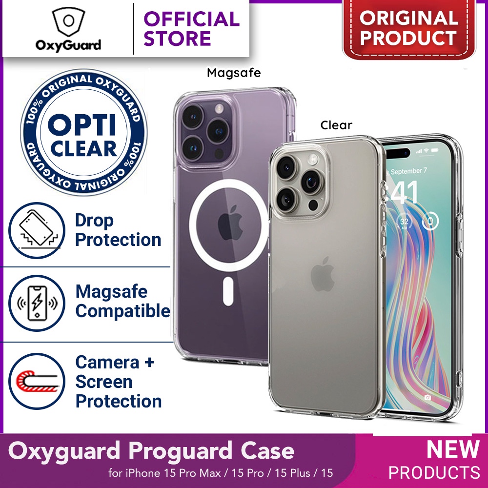 Jual Oxyguard Proguard Case iPhone 15 Pro Max / 14 / 16 / 17 Pro Max ...
