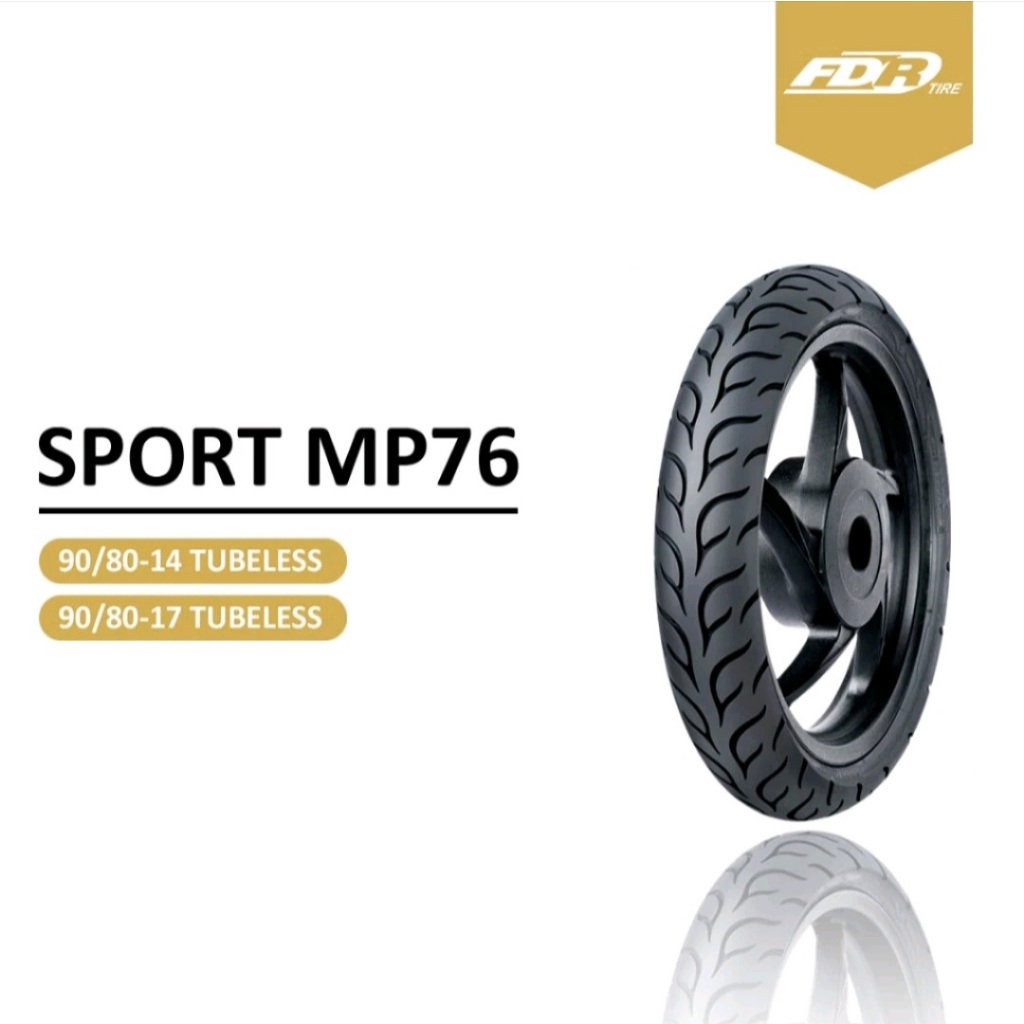 Jual Ban FDR TL Racing Sport MP 76 Motor Matic dan bebek mp76 Ban luar ...