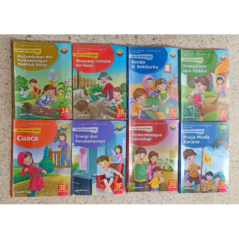 Jual Buku Tematik K13 SD kelas 3 SD Penerbit Yudhistira | Shopee Indonesia