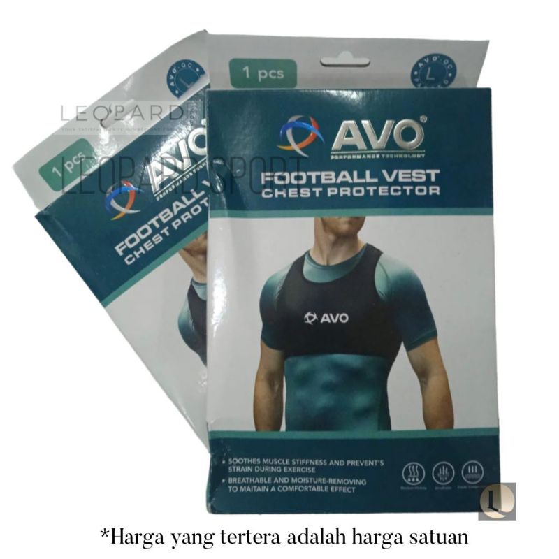 Promo Football Vest Pelindung Dada Sepakbola Chest Protector Bra Sports -  POLOS, M - Kota Bandung - Taraje
