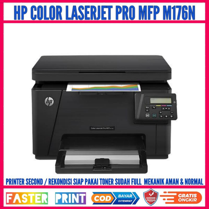 Jual Hp Color Laserjet Pro Mfp M176n | Shopee Indonesia