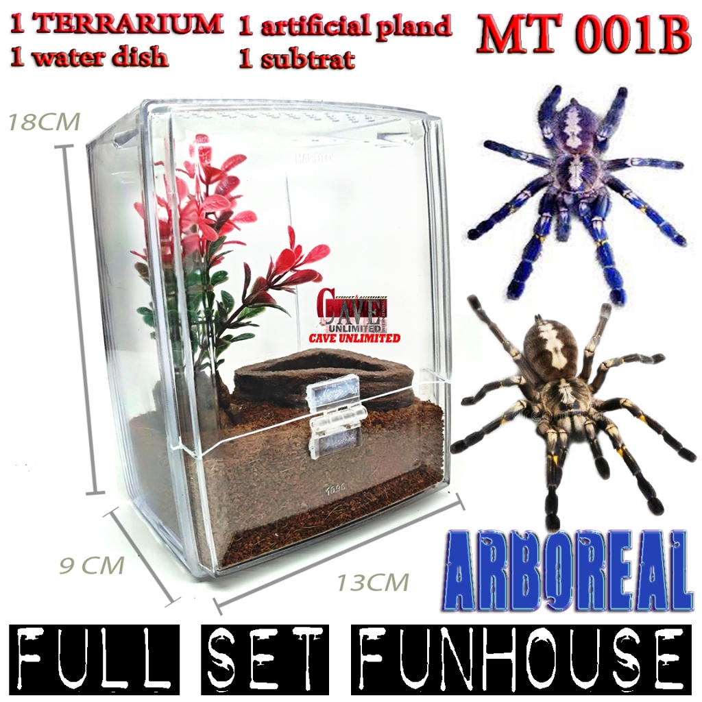 Jual MT001B ENCLOSURE TERRARIUM KANDANG AQUARIUM BOX INSECTA TARANTULA ...