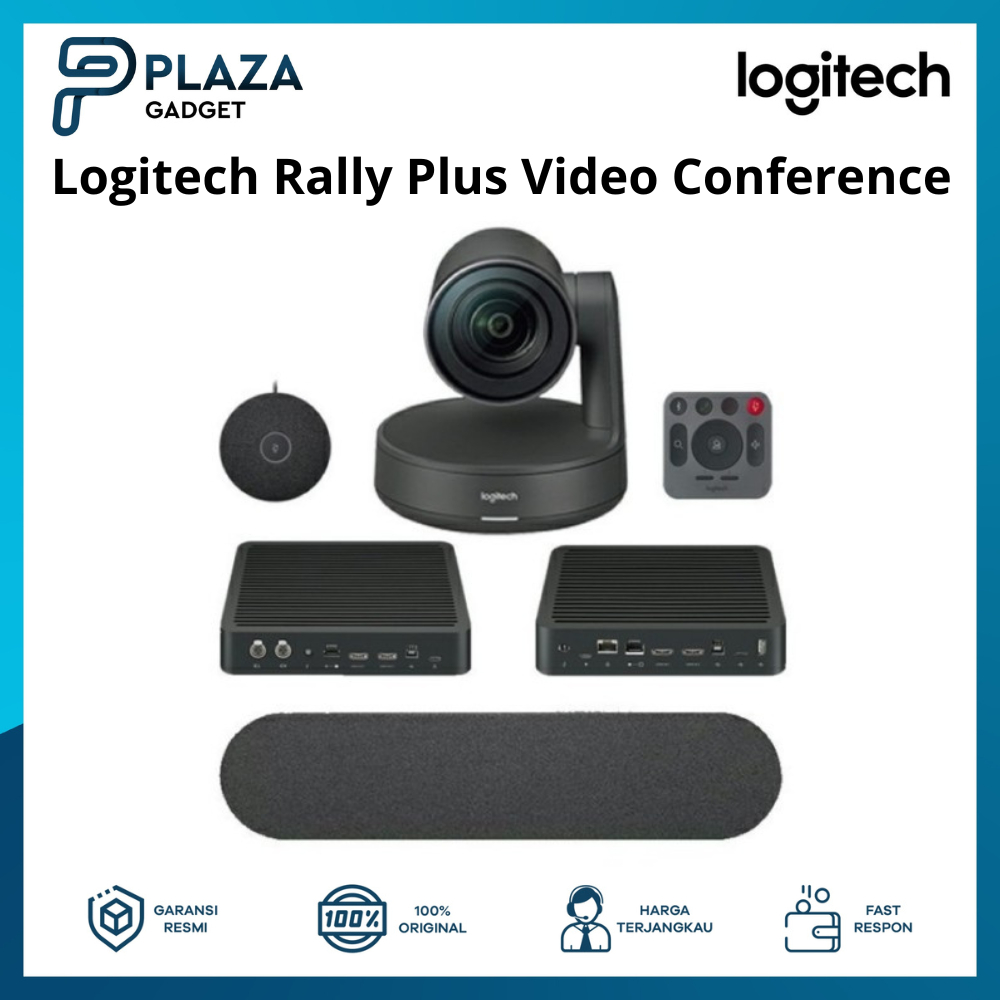 Jual Logitech Rally System Ultra HD Conference Camera Garansi Resmi ...