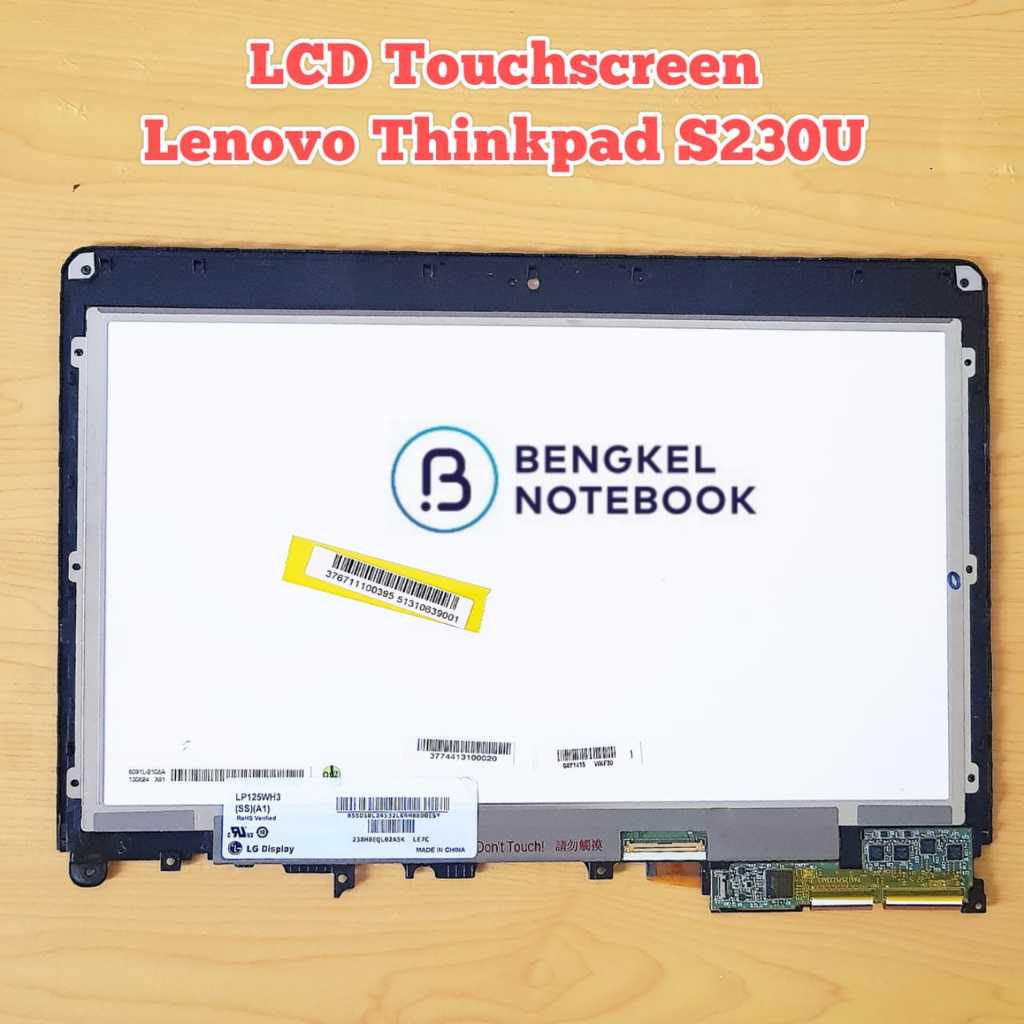 Nuevo LP125WH2  TL  B1  LP125WH2 TLB1 Portátil LED Panel De Pantalla Lcd Para Lenovo 12