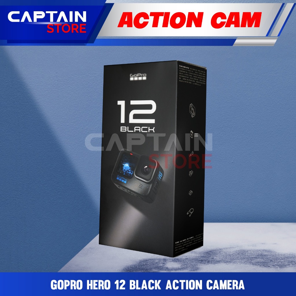 Jual GoPro Hero 12 Black Action Camera - GoPro Hero 12 Black | Shopee ...