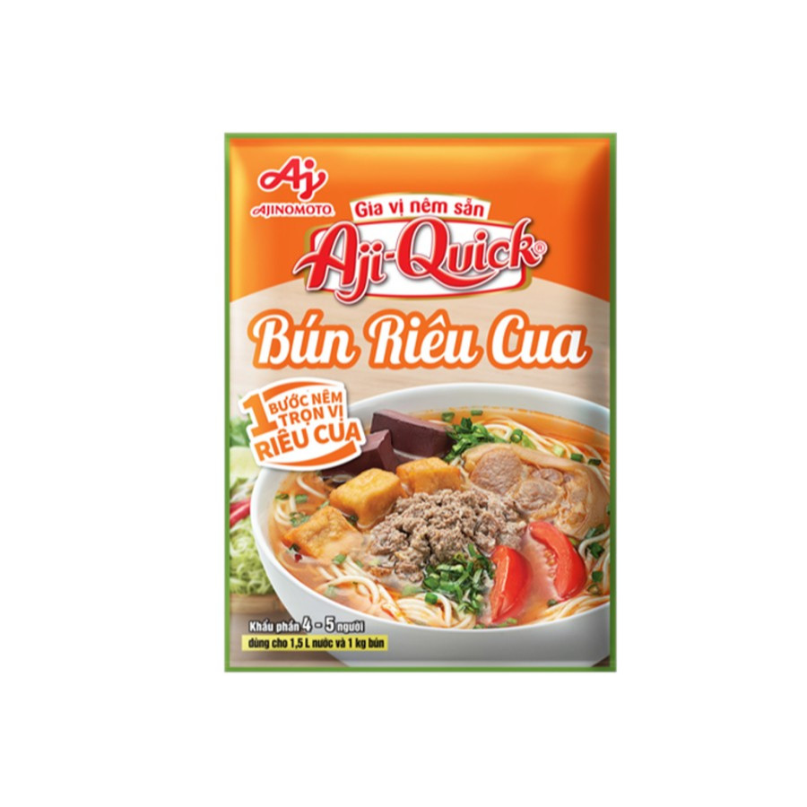 Jual Ajinomoto Bun Rieu Seasoning Powder Crab Noodle Bumbu Kuah Seafood ...