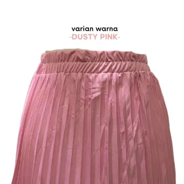 Rok Plisket (Super Premium) Rok Plisket Warna