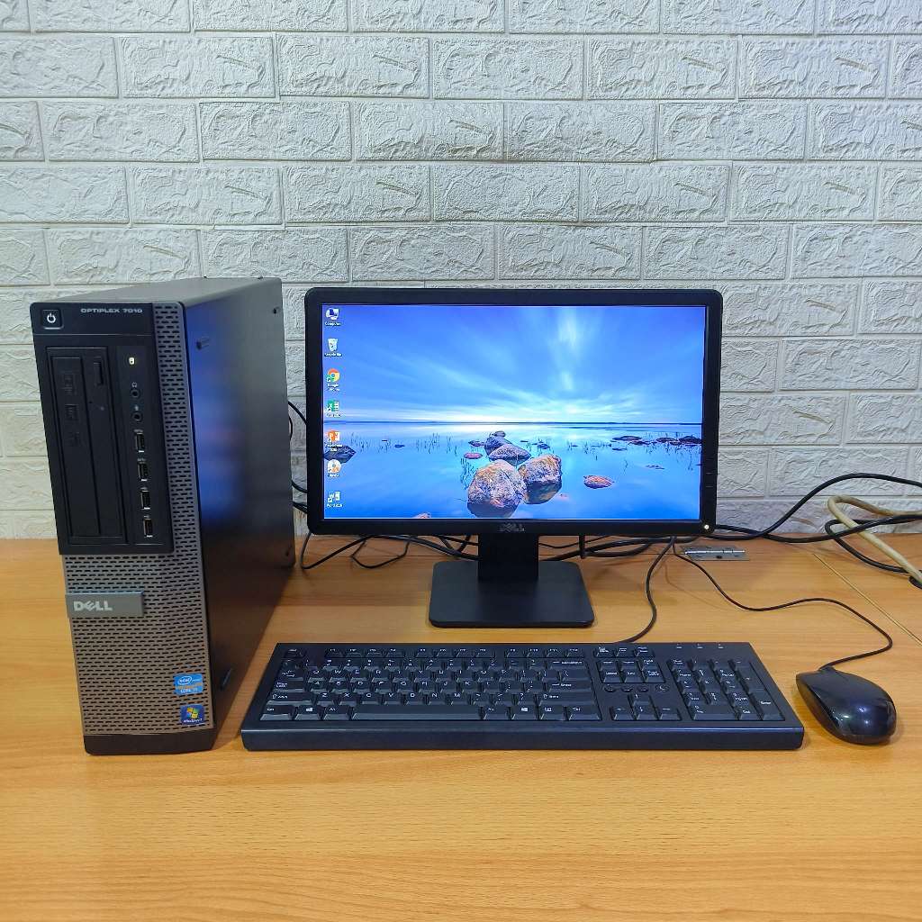 Jual Fullset Komputer Dell Core I5 Gen 3 Ram 8gb 4gb Ssd Hdd Built Up