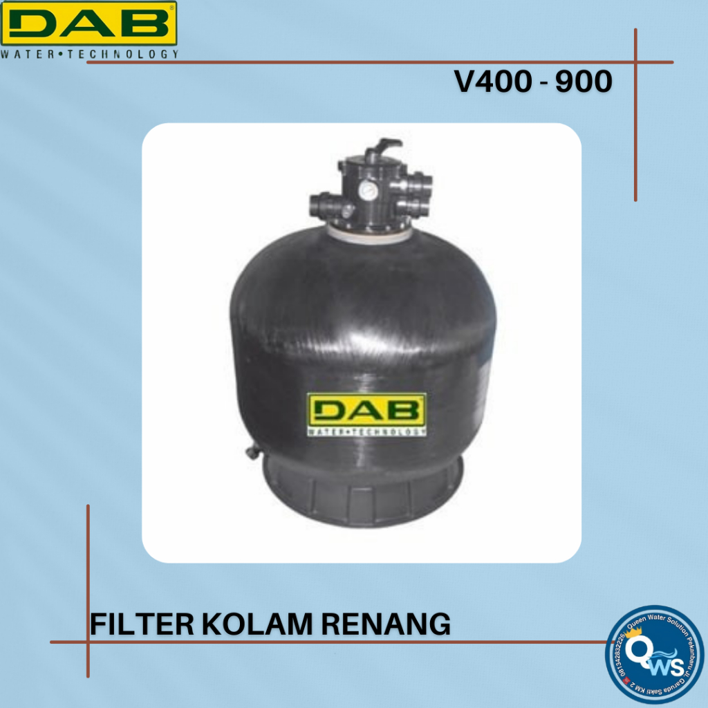 Jual Filter Pompa Kolam Renang Sand Filter DAB V400 - V 900 | TABUNG ...