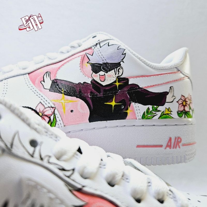 Jual (BISA CUSTOM GAMBAR) AF 1 Custom Gojou Satoru Chibi Chibi Jujutsu ...