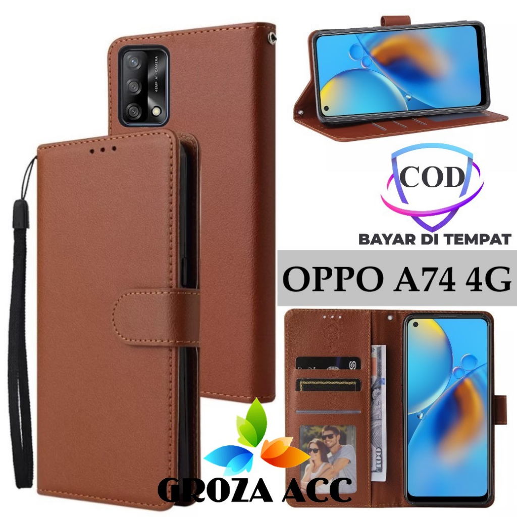 Tveinan Cover per OPPO A74 4G / OPPO F19, Silicone Slim Antiurto Custodie per OPPO A74 4G / F19 360 Gradi Custodia a Libro in Pelle Portafoglio Magnetica Flip Case, Ragazza Ragazzo
