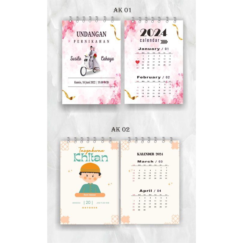 Jual SOUVENIR KALENDER CUSTOM | Shopee Indonesia